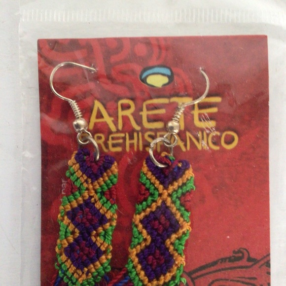 BRAIDED FRINGE EARRINGS NWT - Picture 3 of 9